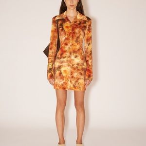 Nanushka Long Sleeve Mini Dress